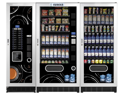 Foto Mueble vending completo para estaciones de servicio, de Vending Eureka.